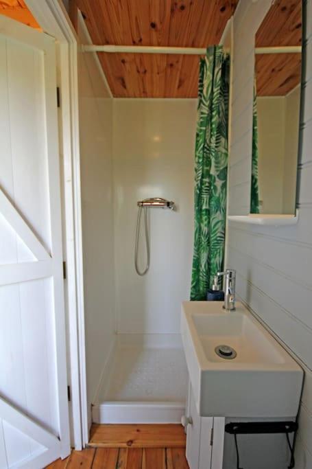 Villa Tiny House On Isolated Farm By The Cornish Coast Bude Exterior foto