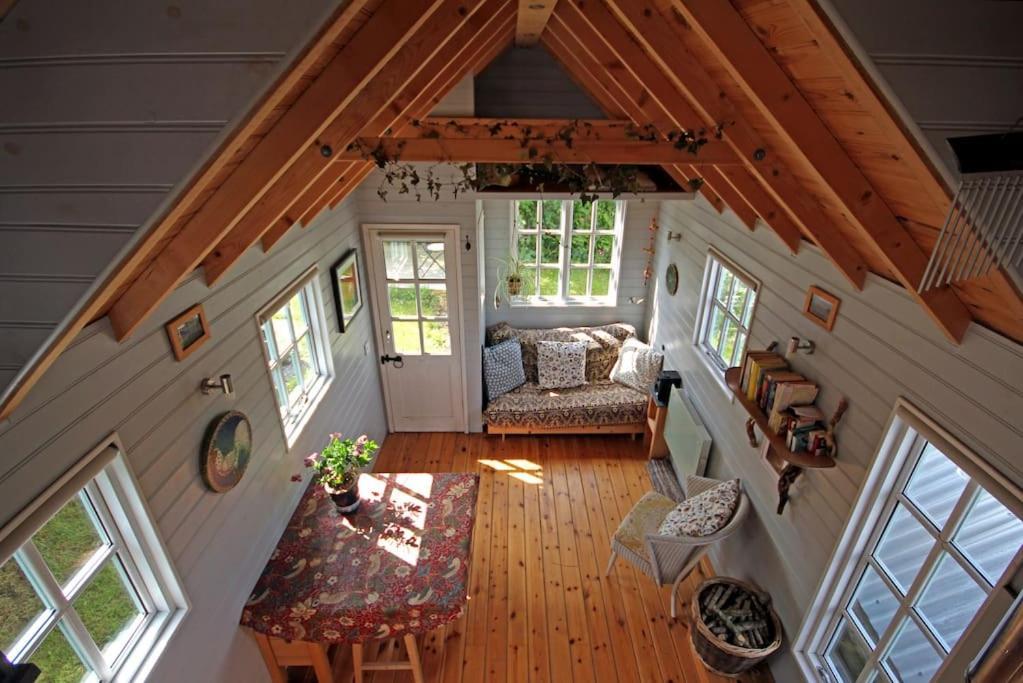 Villa Tiny House On Isolated Farm By The Cornish Coast Bude Exterior foto